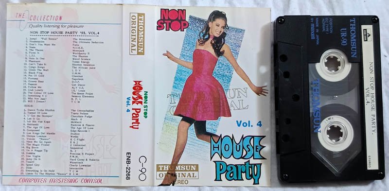Non Stop House Party 93 Vol.4 Audio Cassette