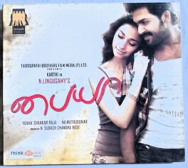 Paiyaa Tamil Audio Cd By Yuvan Shankar Raja