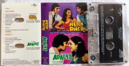 Adalat – Hera Pheri Hindi Audio cassette Music Kalyanji Anandji