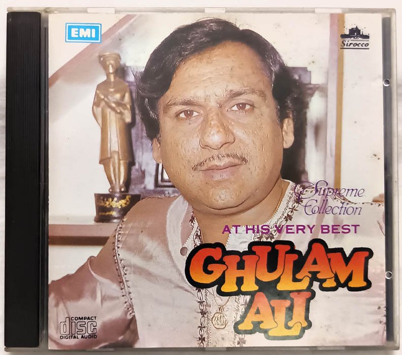 At His Very Best Ghulam Ali Hindi Audio Cd