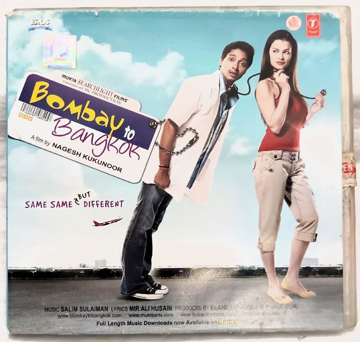 Bombay to Bangkok Hindi Audio cd By Salim Sulaiman