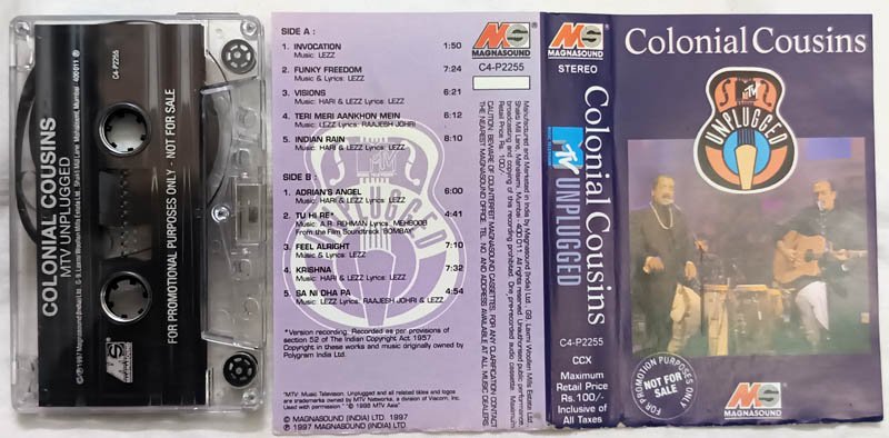 Colonial Cousins Hindi Audio cassette