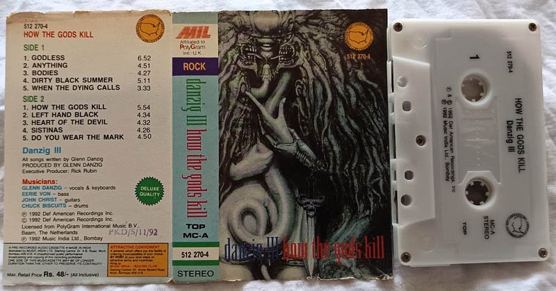 Danzig III How The Goods Kill Audio Cassette