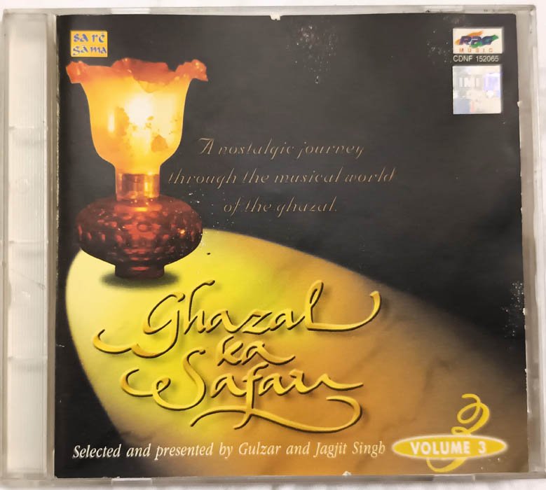 Ghazal Ka Safar Ghazal Vol 3 Ghazal Audio Cd