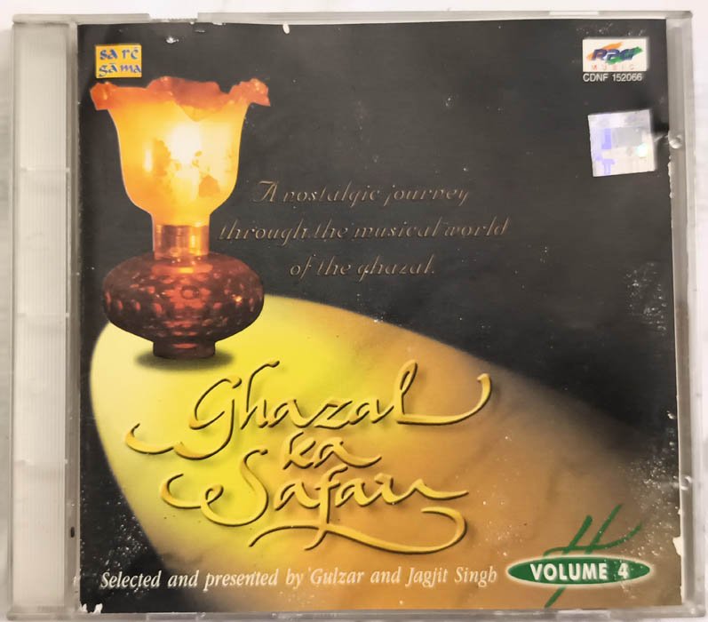Ghazal Ka Safar Ghazal Vol 4 Ghazal Audio Cd
