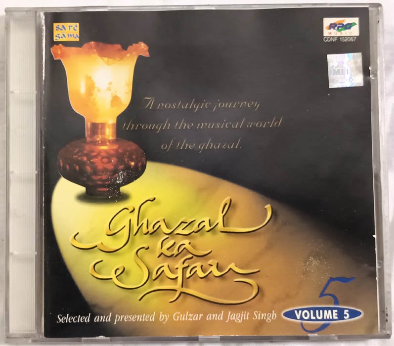 Ghazal Ka Safar Ghazal Vol 5 Ghazal Audio Cd