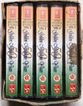 Golden Melodies 50 Years Vol 1 to 5 Hindi Audio Cassette