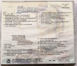 Hindi Audio Cd Film Silsila – Kabhi Kabhi