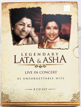 Hindi Audio Cd The Legendary Lata Asha 41 Unforgettable Hits