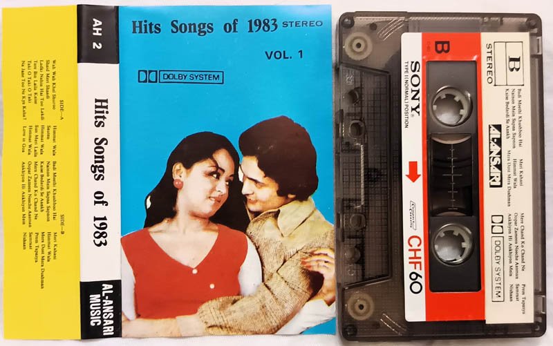 Hits Songs of 1983 Vol 1 Hindi Audio cassette