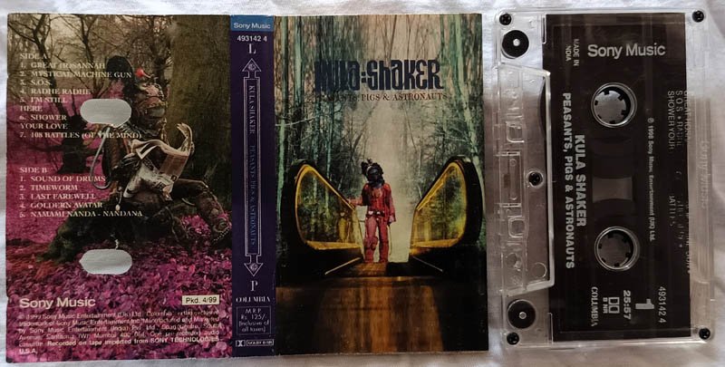 Kula Shaker Peasants Pigs & Astronauts Audio Cassette