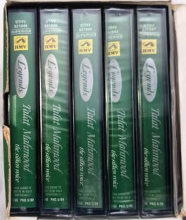 Legends Talat Mahmood The Silken Voice Vol 1 to 5 Hindi Audio Cassette