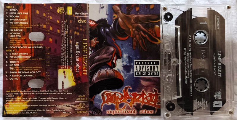 Limp Bizkit Signifcant Others Audio Cassette