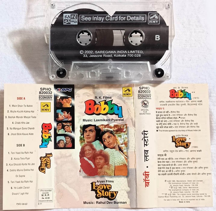 Love Story - Bobby Hindi Audio cassette