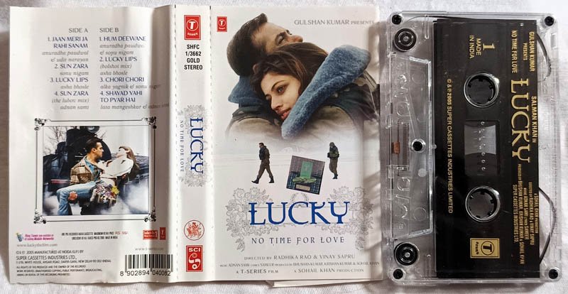 Lucky Hindi Audio cassette Music Adnan Sami