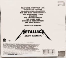Metallica Death Magnetic Audio Cd