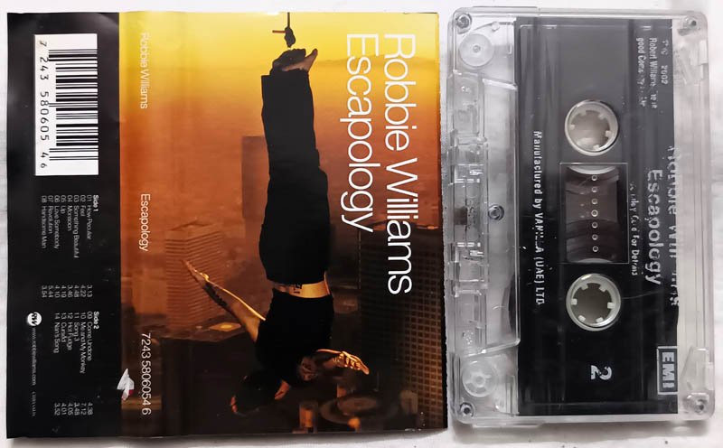 Robbie Wiliams Escapology Audio Cassette