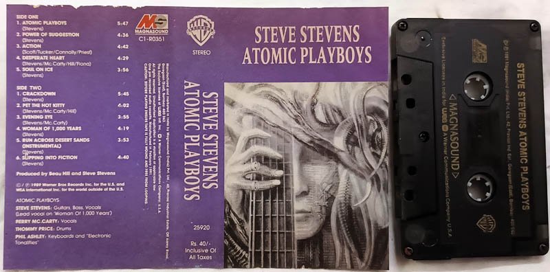 Steve Stevens Atomic Playboys Audio Cassette