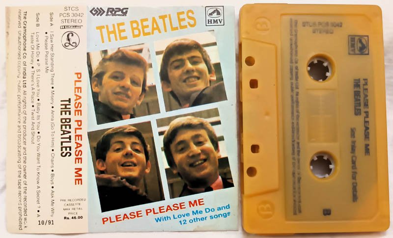 The Beatles Please Please Me Audio Cassette