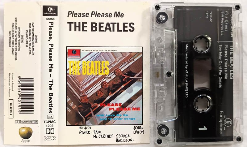 The Beatles Please Please Me Audio cassette