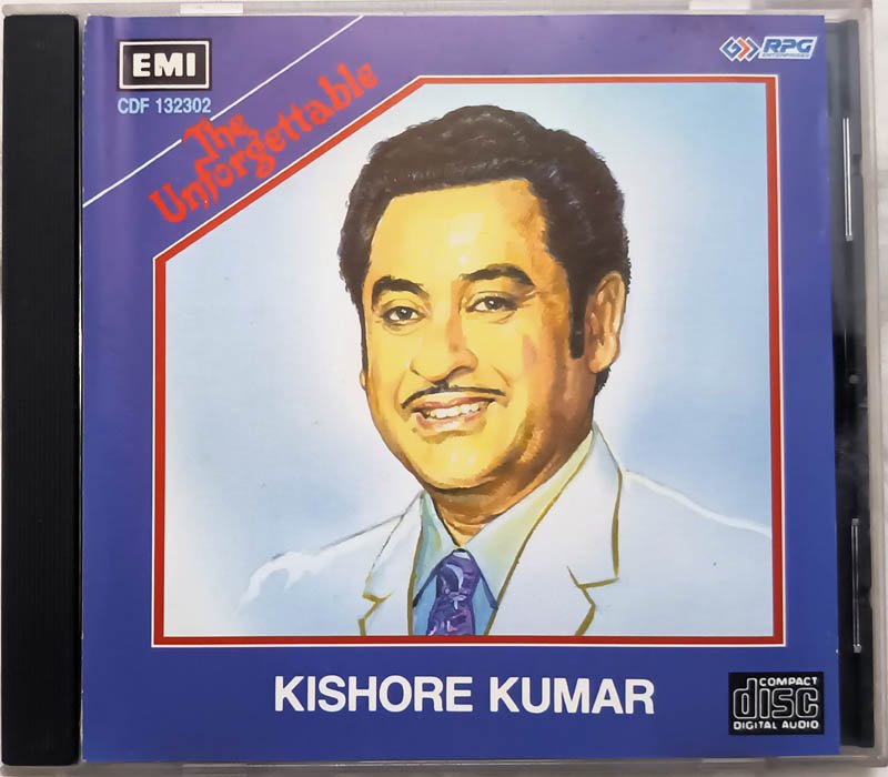 The Unforgettable Kishoe Kumar Hindi Audio cd