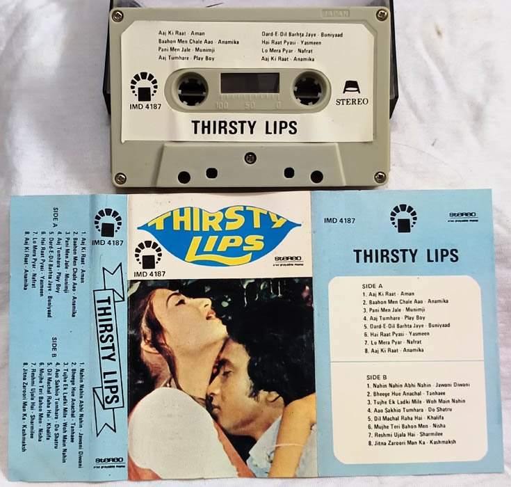 Thirsty Lips Hindi Audio cassette