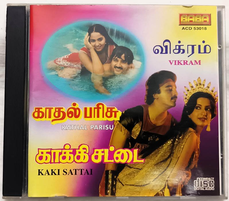Vikram-Kathal Parisu-Kaki Sattai Tamil Audio Cd