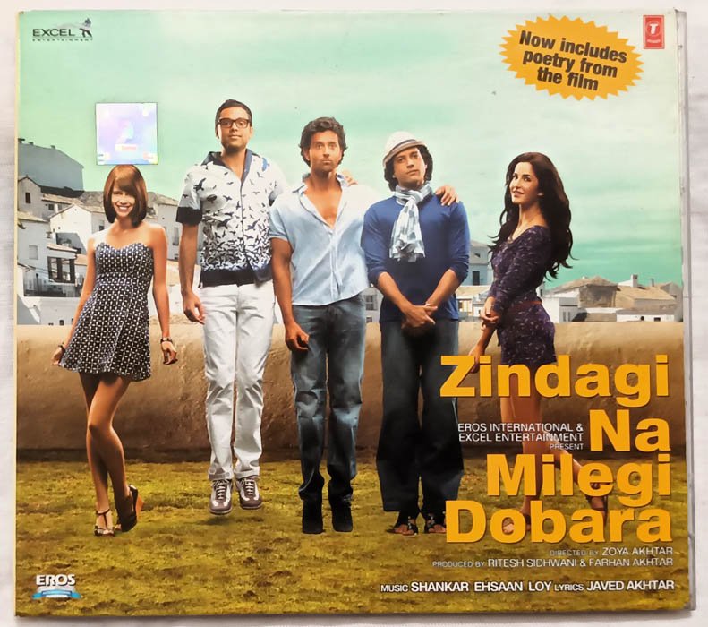 Zindagi Na Milegi Dobara Audio cd by Shankar Ehsaan Loy