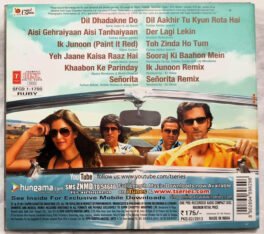 Zindagi Na Milegi Dobara Audio cd by Shankar Ehsaan Loy
