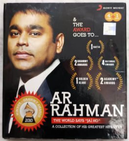AR Rahman The World says Jai Ho 4 audio 1 Dvd Pack Audio cd