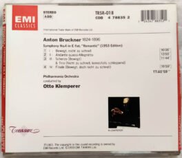 Anton Bruckner Symphony no 4 Romantic Orchestra Audio cd