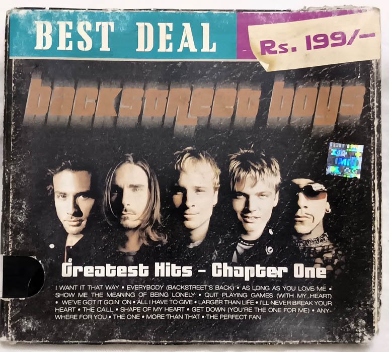 Backstreet Boys Greatest Hits - Chapter One Audio Cd