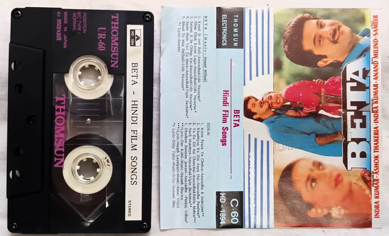 Beta Hindi Audio Cassette By Anand Milind