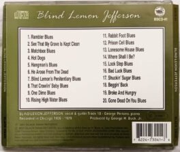 Blind Lemon Jefferson Audio cd