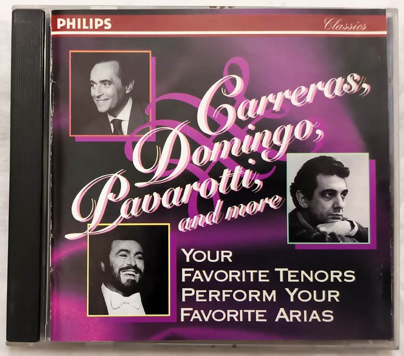 Carreras Domingo Pavarotti and more Audio cd