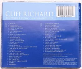 Cliff Richard The Whole Story His Greatest Hits Audio cd