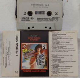 Disco Magic 4 Tracks Vol 1 & 2 Audio Cassette