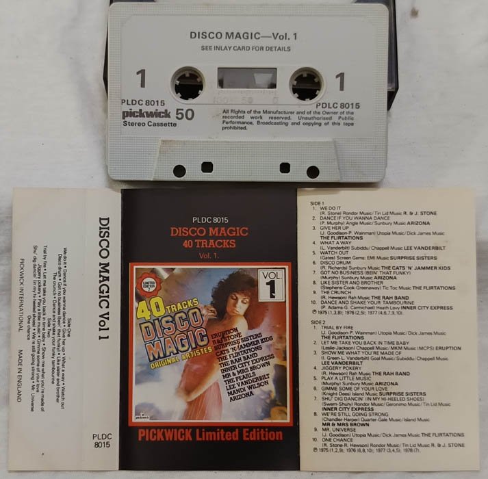 Disco Magic Vol.1 Audio Cassette