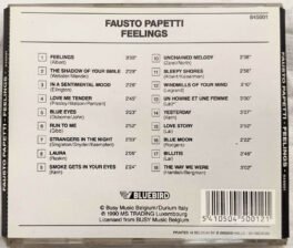 Fausto Papetti Feeliings Audio cd