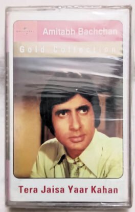 Golden Collection Amitabh Bachchan Tera Jaisa Yaar Kahan Hindi Audio Cassette (Sealed)