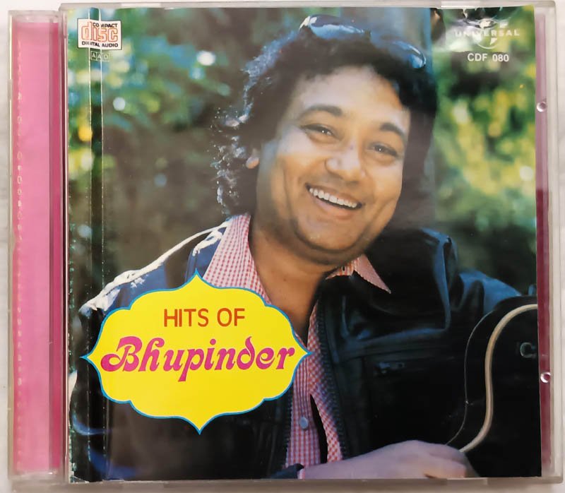 Hits of Bhupinder Hindi Audio cd