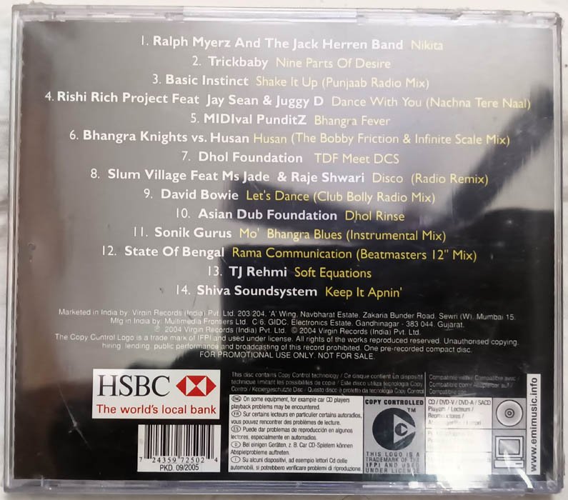 Indian Grooves Dhol, Bhandra and Beyond Audio CD