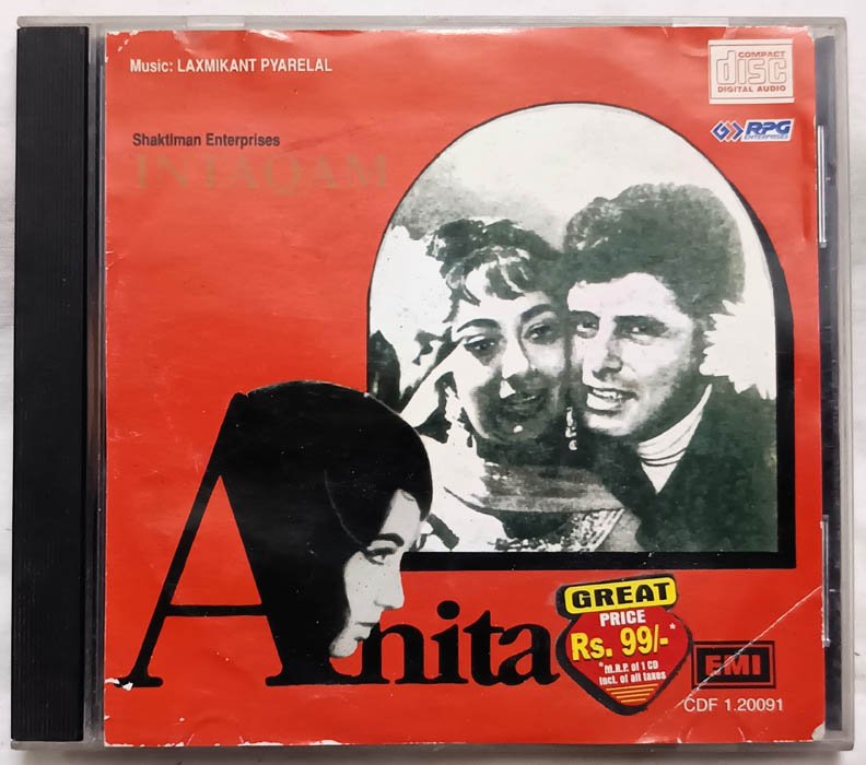 Intaqam - Anita Hindi Audio Cd