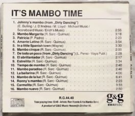 Its Mambo time Mambo Audio cd