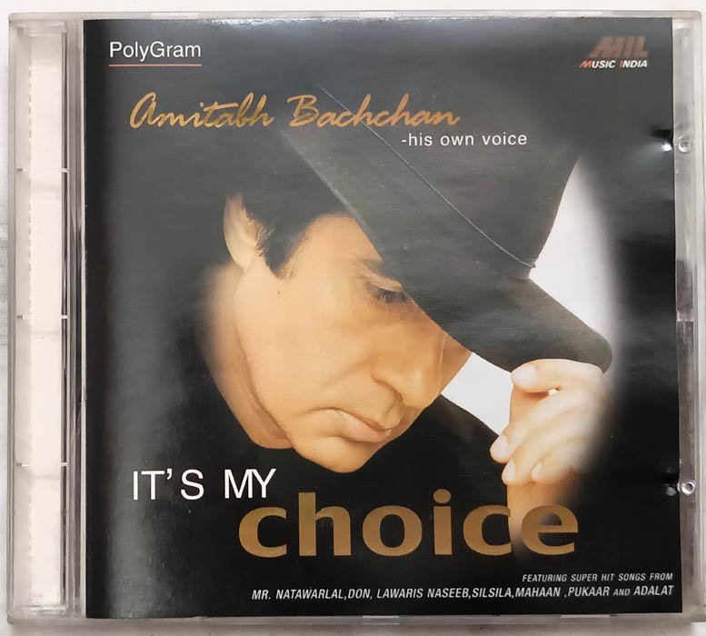 Its my Choice his own voice Amitabh Bachchan Hindi Audio cd