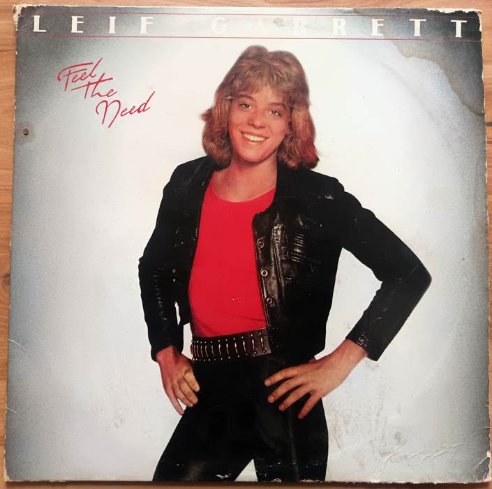 Leif Garrett Feel The need English LP Vinyl Record