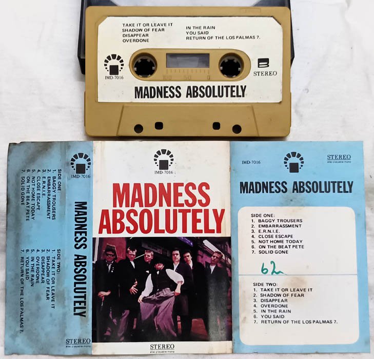 Madness Absolutely Audio Cassette