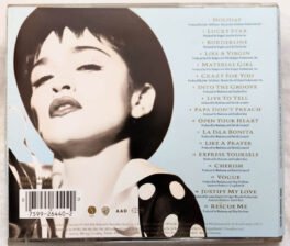 Madonna The Immaculate Collection Audio Cd
