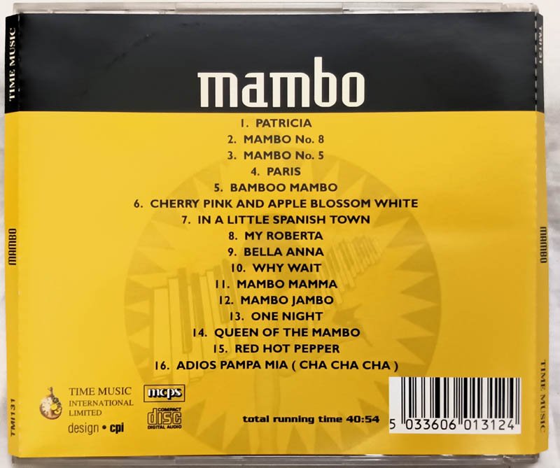 Mambo Audio cd