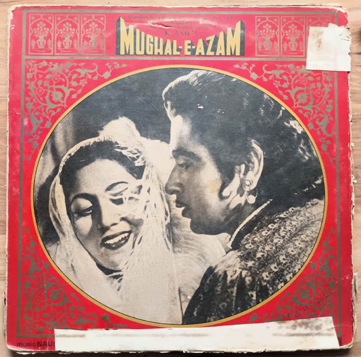 Mughal E Azam Hindi LP Vinyl Record By Naushad